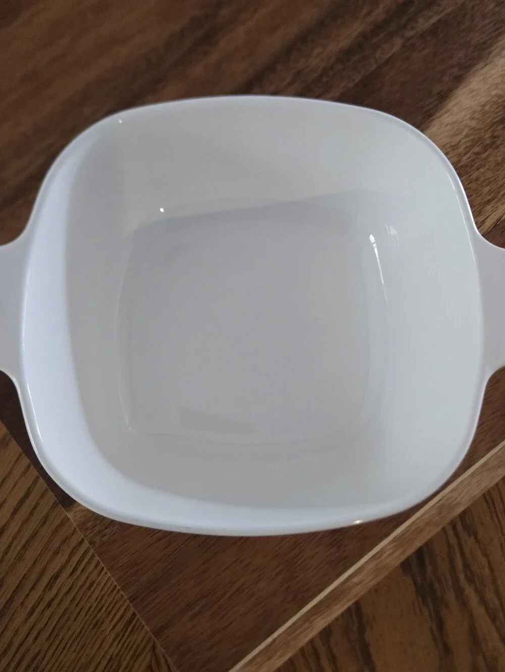 Corning Ware 1½ quart square casserole in the Blue Cornflower